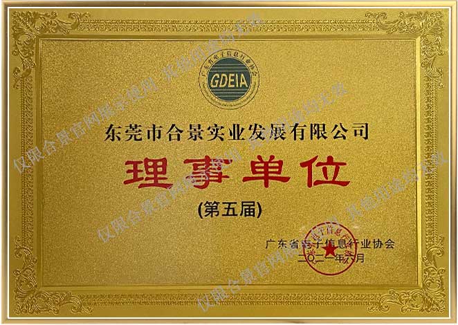 廣東省電子信息行業協會理事單位