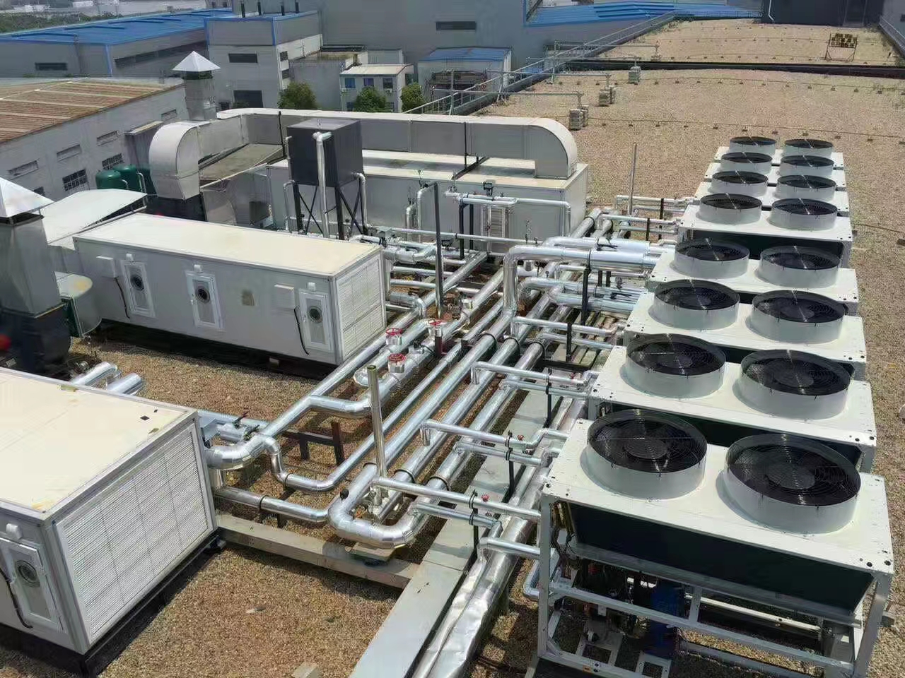 凈化廠房潔凈車間裝修中空調機組自控系統介紹和應用