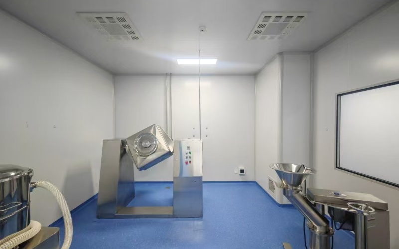 上海生物制藥廠房無塵車間設計_奉賢萬級潔凈車間裝修工程_上海榮欽凈化公司